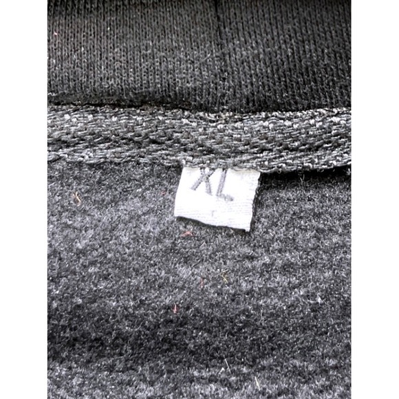 AAU College Hockey Hoodie Sweatshirt Mens XL Black Gold Lace Up Cavous - Picture 4 of 8